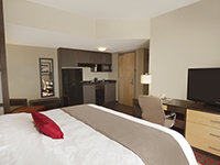 King suite with kitchenette