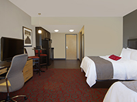 Two queen room with kitchenette